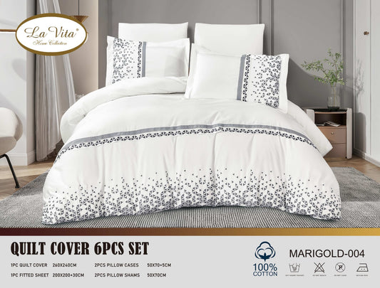 طقم غطاء لحاف 6 قطع *ماريجولد*Duvet Cover 6pc set *MARIGOLD*