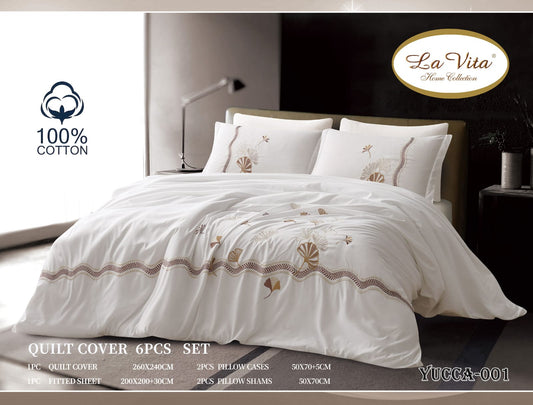 طقم غطاء لحاف 6 قطع *يوكا*Duvet Cover 6pc set *YUCCA*